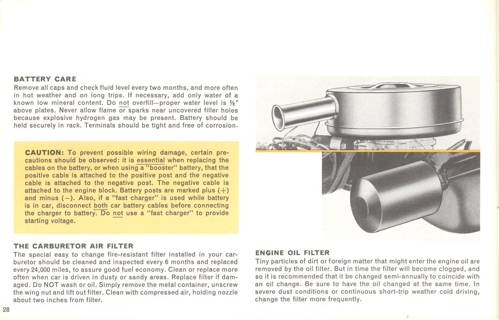 1964 Chrysler Imperial Owners Manual Page 29